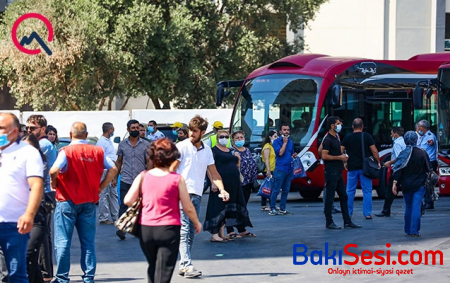 Bu gün xətlərə rekord sayda avtobus çıxarılıb