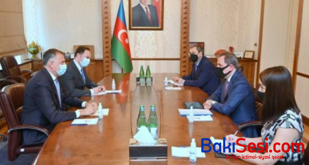 Ceyhun Bayramov Gürcüstanın Azərbaycandakı səfiri ilə görüşüb