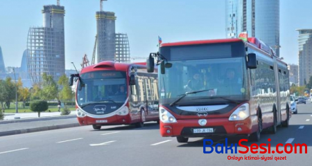 Sabahdan Bakıda ictimai nəqliyyatın hərəkəti dayandırılır