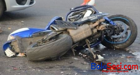 Bakı-Sumqayıt yolunda motosiklet piyadanı vurdu