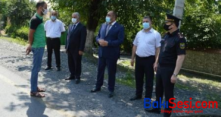 Balakəndə karantin rejimi ilə bağlı növbəti reyd keçirilib