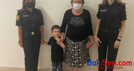 Bakıda itkin düşən 5 yaşlı uşaq tapıldı