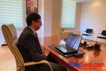 Ağdaşlı gənclərin iştirakı ilə onlayn görüş keçirildi - FOTOLAR