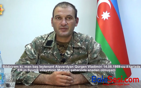 Saxlanılan erməni diversiya qrupunun komandiri danışdı - VİDEO