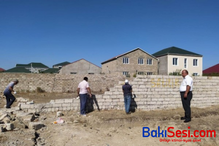Bakıda tarixi abidənin ərazisinin zəbt olunmasının qarşısı alındı - FOTO