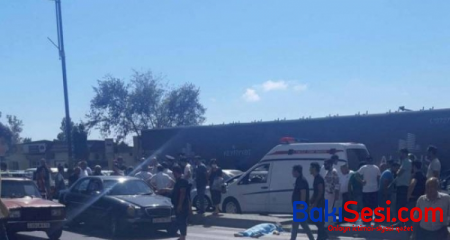 Bakıda nəvəsini xilas etmək istəyən nənə öldü