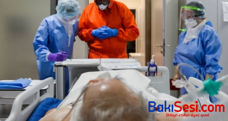 Ukraynada COVID-19-a yoluxanların sayı 125 mini ötdü