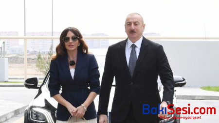 İlham Əliyev və Mehriban Əliyeva Bakıda açılışda
