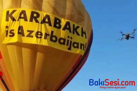 Ukrayna səmasında Qarabağ sədası... - VİDEO
