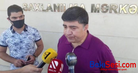 Ramiz Mehdiyevin həbsdən çıxan kürəkəni jurnalistlərə pul vəd etdi: “Borclu qalan oğlan deyiləm”