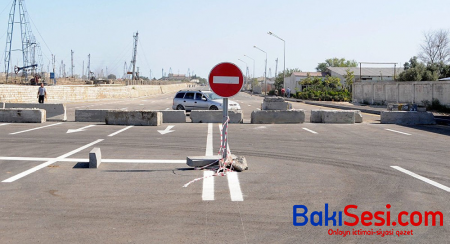 Bu küçədə hərəkət məhdudlaşdırılır
