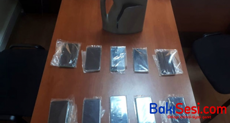 “Yuyucu toz” yükü gətirən avtomobildə “İphone” markalı telefonlar aşkar edildi