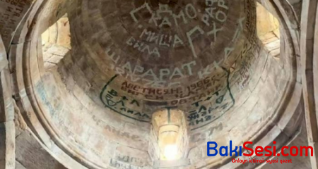 Ermənilər Azərbaycana məxsus dini abidəni murdarladı – Fotolar