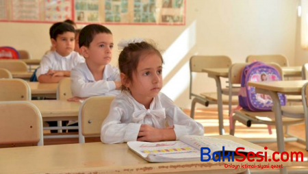 Bu gün Bakıda 44 686 şagird I sinfə gedib