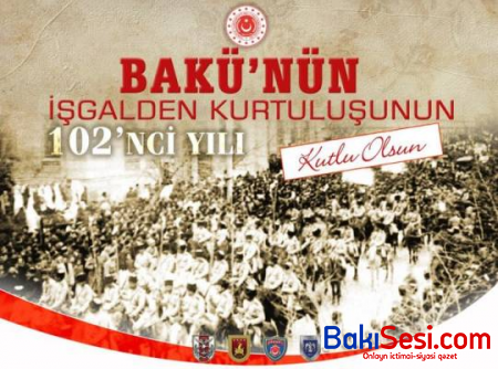 Türkiyənin Müdafiə Nazirliyi Azərbaycanı təbrik edib