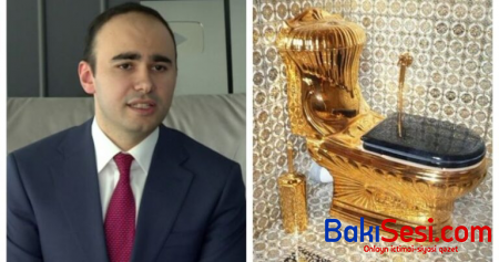 Əli Həsənovun oğlunun qəribə hobbisi — Qızıl unitazlardan istifadə edir