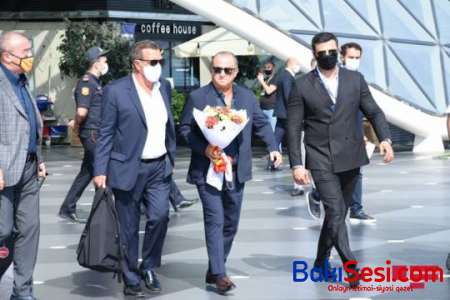 “Qalatasaray” klubu Bakıya gəlib - FOTOSESSİYA