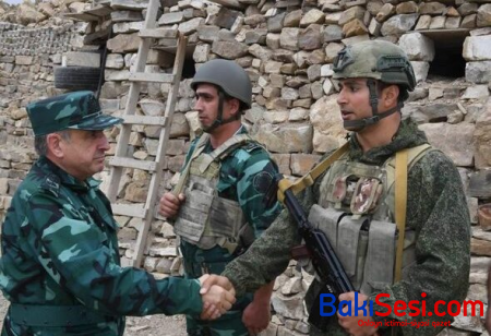 Prezidentin köməkçisi Ermənistanla sərhəddə - FOTOLAR