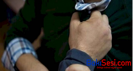 Nazirliyin sürücüsünə zor tətbiq edən şəxs həbs edildi