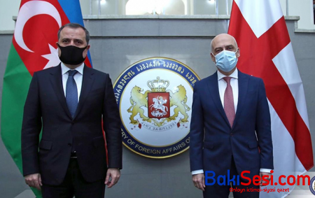 Azərbaycan və Gürcüstan XİN rəhbərləri görüşdü - FOTO