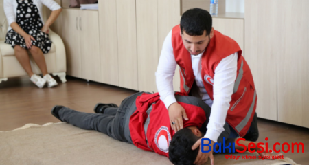 Cəbhə bölgəsində keçirilən ilk yardım təlimləri başa çatıb
