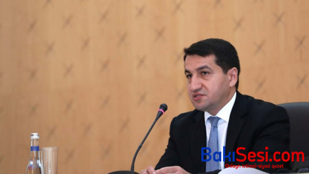 Hikmət Hacıyev: "Qondarma rejimin “müdafiə naziri” cəhənnəmə yola salınıb"
