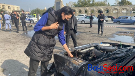 Səbinə Əliyeva Bərdədə faktaraşdırıcı missiya həyata keçirir