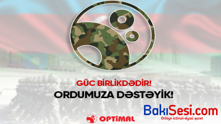 “Optimal Elektronika” MMC-dən Azərbaycan Ordusuna Dəstək!