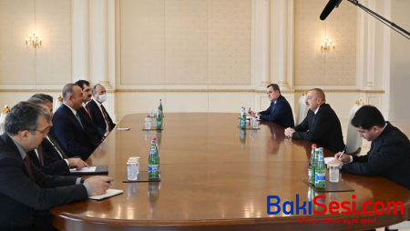 Prezident Türkiyənin XİN başçısını qəbul etdi