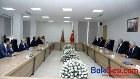 Binali Yıldırımın başçılıq etdiyi nümayəndə heyəti Bakıdadır