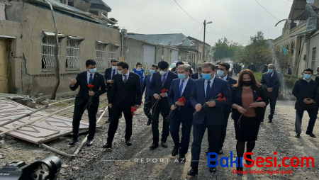 Türkiyə diasporunun nümayəndələri Gəncədədir
