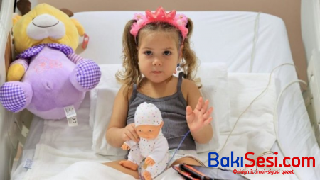 91 saat dağıntılar altında qalan körpə reanimasiyadan çıxdı