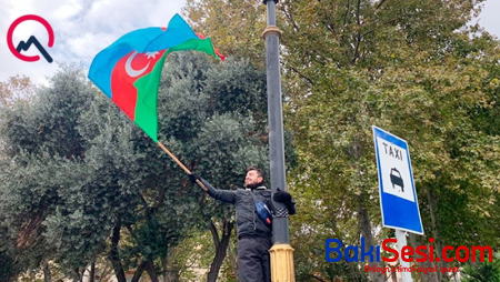 Şuşanın azadlığından sonra Bakı... (FOTOLAR)