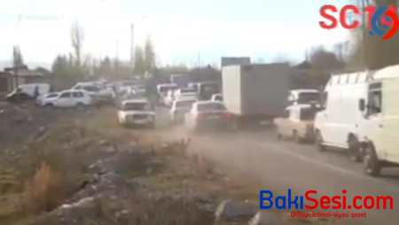 Ermənilər Kəlbəcəri belə tərk edir - Video