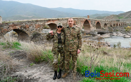 Prezidentlə xanımının Füzuli və Cəbrayıl səfərindən FOTOLAR