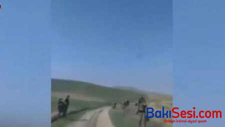 Ermənilərin qaçan komandiri axtarılır - VİDEO