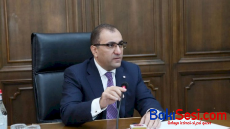 Ermənistan parlamenti aparatının sabiq rəhbəri saxlanılıb