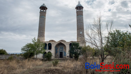 Ağdama yol çəkilir - Foto