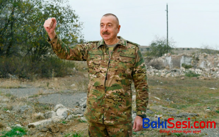 Prezident: Biz qəhrəman əsgər və zabitlərimiz hesabına qələbə qazanmışıq