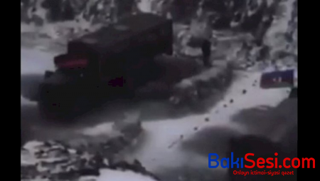 Azərbaycan və Ermənistan əsgərləri üz-üzə - Video