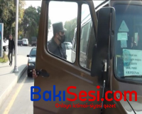 Mingəçevirdə yol polisi ictimai nəqliyyatda reyd keçirib