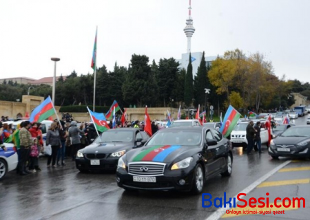 Bakıda Laçının azad edilməsi belə qeyd edildi - FOTOLAR