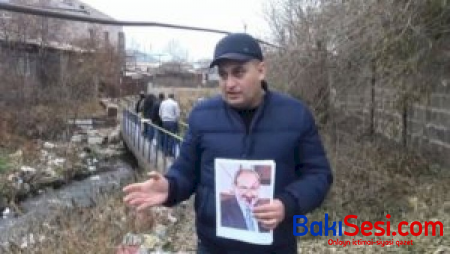 Ermənistanda Paşinyanın şəkilləri kanalizasiyaya atılır - Video