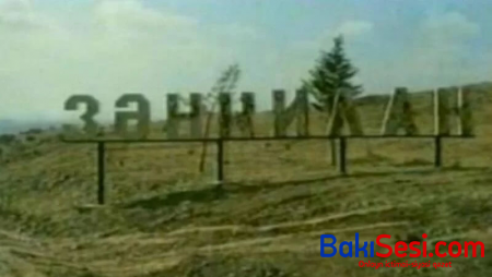 Zəngilanın tarixi adı yeni lövhədə - FOTO