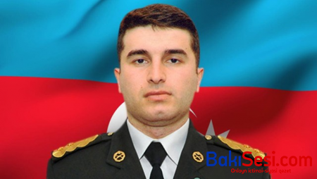 Daxili Qoşunların zabiti Şuşada şəhid olub