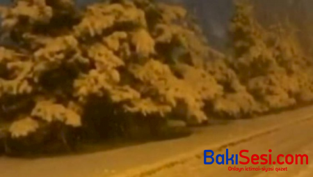 Azərbaycana güclü qar yağıb – Video