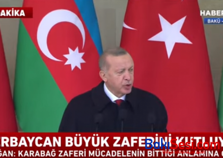 “Bu Zəfər Gününüzdə sizinlə bərabər olmaqdan bəxtiyar oluruq" - Ərdoğan