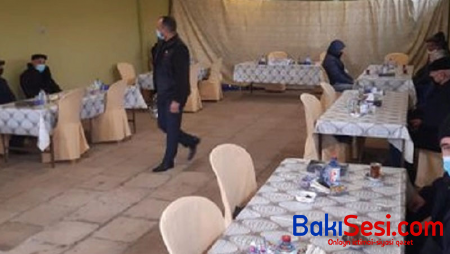 Yas mərasimi təşkil edən şəxs cərimələndi