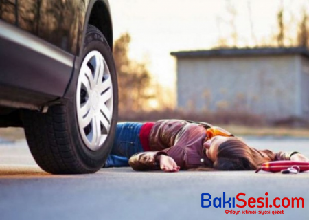 Bakıda "Renault" qadını vuraraq ÖLDÜRDÜ