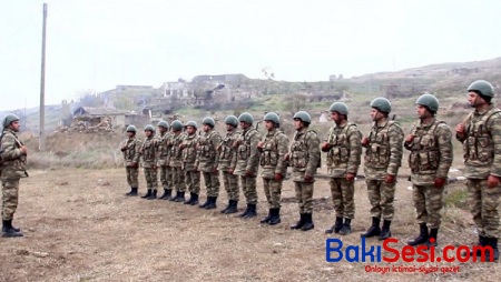 Yeni mövqelərdə döyüş növbətçiliyi təşkil olundu - Video